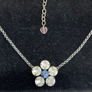Authentic Sabika Bejeweled Daisy Necklace S12 Swarovski
